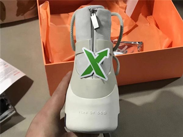 2019 authentic air fear of god 1 boot light bone grey black zoom men ba ketball hoe ar4237 001 ar4237 002 training hoe ize 7 13
