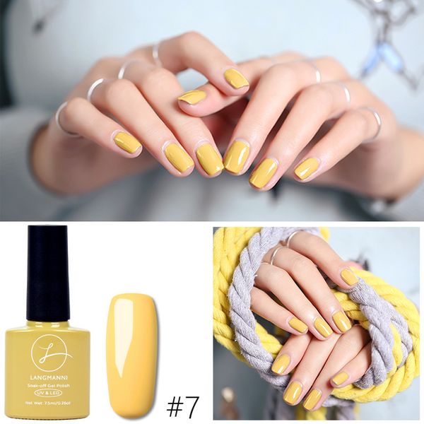 1pc langmanni solid color nail polish yellow series uv ptherapy nude color qq glue pure nail art polish manicure tools
1pc langmanni solid color nail polish yellow series uv ptherapy nude color qq glue pure nail art polish manicure tools