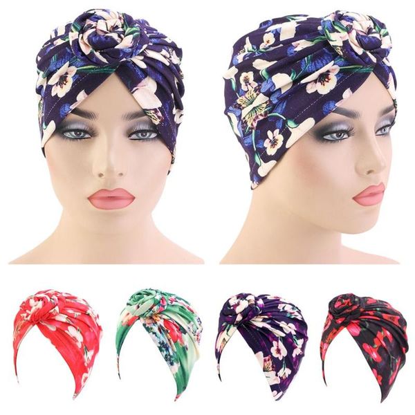 women flower printed stretchy knot chemo cap band pleated head wrap turban hat hair loss beanies skullies cover fashion, Blue;gray
women flower printed stretchy knot chemo cap band pleated head wrap turban hat hair loss beanies skullies cover fashion, Blue;gray