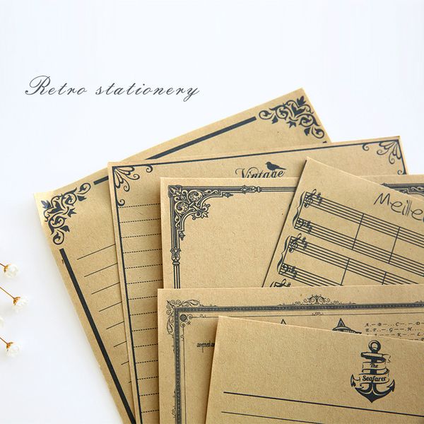 8sheet/set vintage paper letter europe type high-end bronzing blessing letter with envelope writing paper office stationery
8sheet/set vintage paper letter europe type high-end bronzing blessing letter with envelope writing paper office stationery