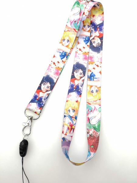10pcs/20pcs/50pcs/100pcs japanese anime sailor moon girl lanyard neck strap lanyard mobile phone key chain id badge key chain, Silver
10pcs/20pcs/50pcs/100pcs japanese anime sailor moon girl lanyard neck strap lanyard mobile phone key chain id badge key chain, Silver