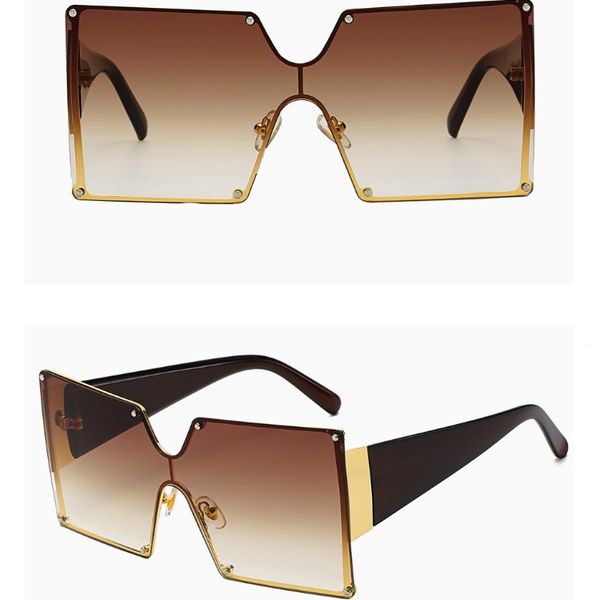 vintage rimless sunglasses women and men oversize brand fashion sun glasses retro goggles 7 colors wholesale, White;black
vintage rimless sunglasses women and men oversize brand fashion sun glasses retro goggles 7 colors wholesale, White;black