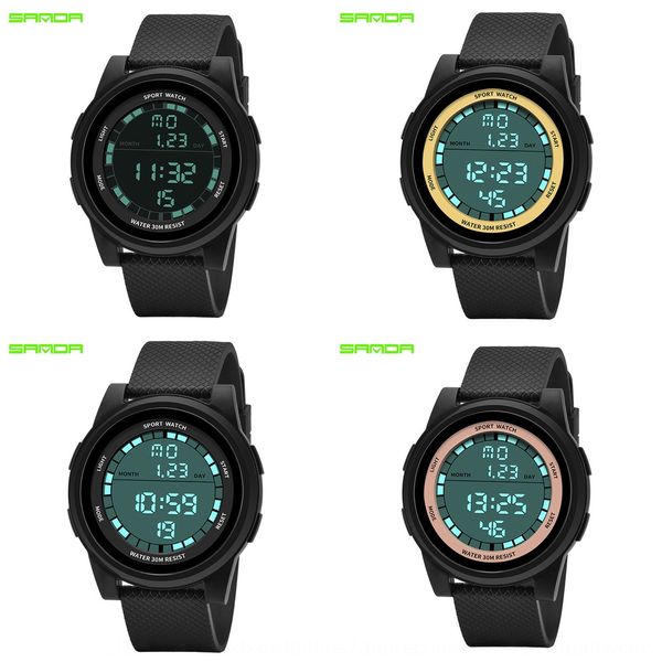 sanda waterproof electronic watch male students' special forces outdoor sports electronic outdoor sports multifunctional watch, Blue
sanda waterproof electronic watch male students' special forces outdoor sports electronic outdoor sports multifunctional watch, Blue