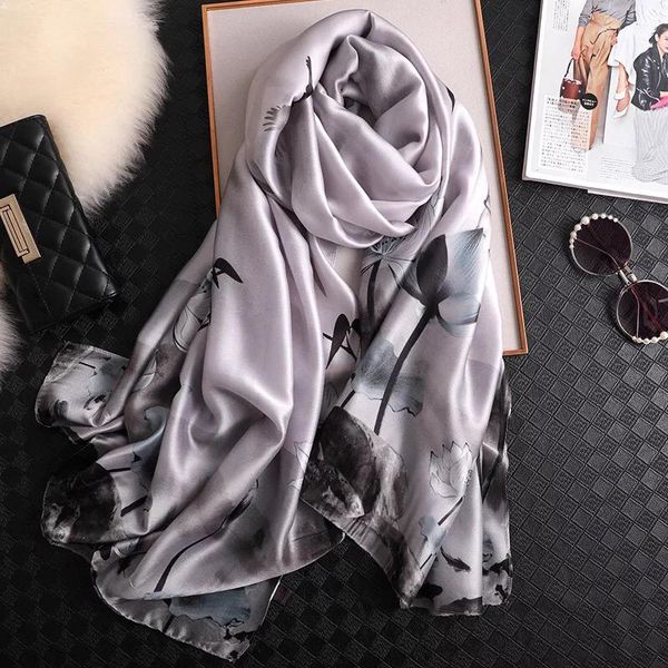 yulaili simple elegance printed silk scarf female summer sunscreen multifunctional scarves women 2020 ing, Blue;gray
yulaili simple elegance printed silk scarf female summer sunscreen multifunctional scarves women 2020 ing, Blue;gray