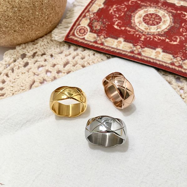 fashion pattern ring high version metal texture wide version glossy check gold color ring jewelry holiday gift, Silver
fashion pattern ring high version metal texture wide version glossy check gold color ring jewelry holiday gift, Silver