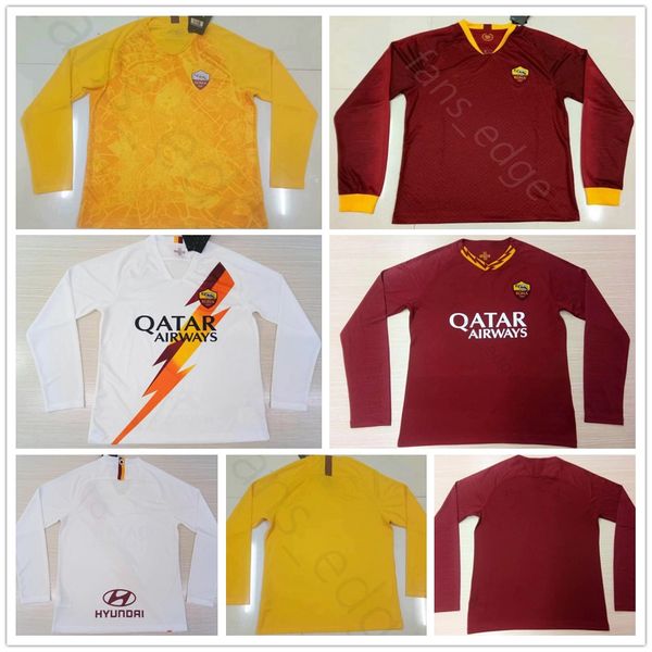 2019 2020 Roma Long Sleeve Soccer Jerseys NAINGGOLAN TOTTI DZEKO PEROTTI DE ROSSI PASTORE Custom Home Red White 19 20 Rome Football Shirt
2019 2020 Roma Long Sleeve Soccer Jerseys NAINGGOLAN TOTTI DZEKO PEROTTI DE ROSSI PASTORE Custom Home Red White 19 20 Rome Football Shirt