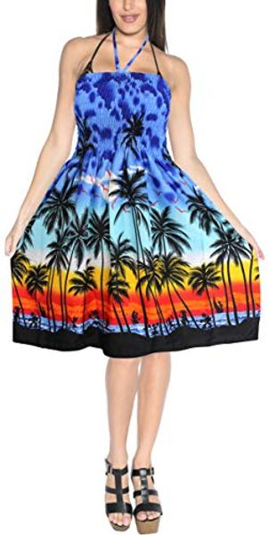 la leela women boho beachwear summer relaxed aloha party tube sun dress casual, Black;gray
la leela women boho beachwear summer relaxed aloha party tube sun dress casual, Black;gray
