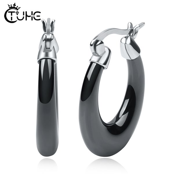 women clips on earrings for christmas gift black healthy ceramic never fade women earrings wedding party birthday gift, Golden;silver
women clips on earrings for christmas gift black healthy ceramic never fade women earrings wedding party birthday gift, Golden;silver