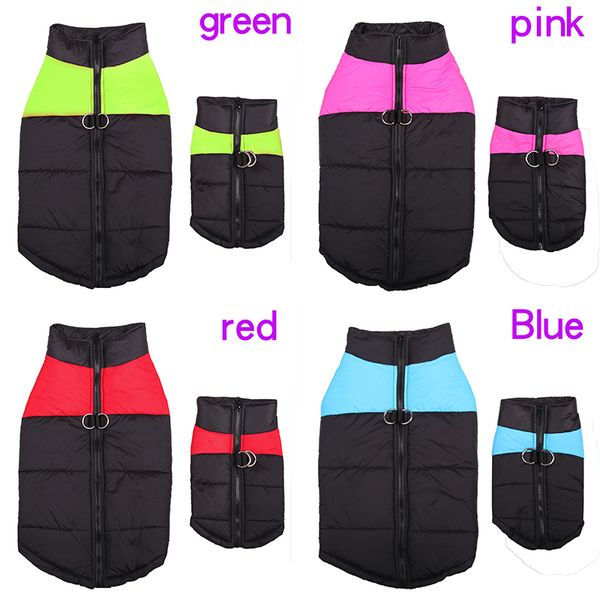 4 colors dogs warm vest reflective coats pets winter ski suits pet outfits dog cotton-padded clothes clothing
4 colors dogs warm vest reflective coats pets winter ski suits pet outfits dog cotton-padded clothes clothing