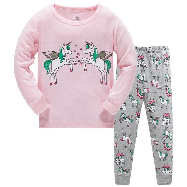 kids pajamas sets 2019 girls unicorn print long sleeve sleepwear baby children cotton night wear home wear clothing suits, Blue;red
kids pajamas sets 2019 girls unicorn print long sleeve sleepwear baby children cotton night wear home wear clothing suits, Blue;red