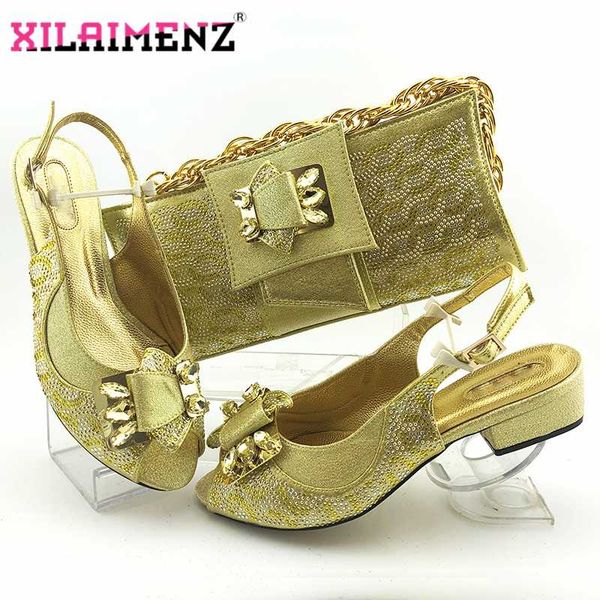 2020 mature new coming italian gold color shoes and bag to match set nigerian high heels party shoes and bag set for wedding, Black
2020 mature new coming italian gold color shoes and bag to match set nigerian high heels party shoes and bag set for wedding, Black