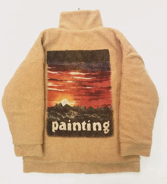 star same clothing fashion men's wool winner coat hand-painted printing thick cotton velvet long-sleeved jacket s-xl, Black;brown
star same clothing fashion men's wool winner coat hand-painted printing thick cotton velvet long-sleeved jacket s-xl, Black;brown