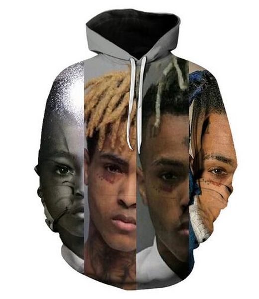 new fashion hip hop sweatshirt men women 3d casual hoodies xxxtentacion harajuku style loose pullover hoodies usa0300, Black
new fashion hip hop sweatshirt men women 3d casual hoodies xxxtentacion harajuku style loose pullover hoodies usa0300, Black