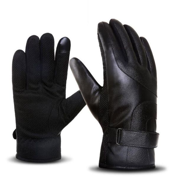 bing yuan hao xuan men' winter simulation leather thermal warm gloves men winter smartphone using gloves driving non-slip glove, Blue;gray
bing yuan hao xuan men' winter simulation leather thermal warm gloves men winter smartphone using gloves driving non-slip glove, Blue;gray