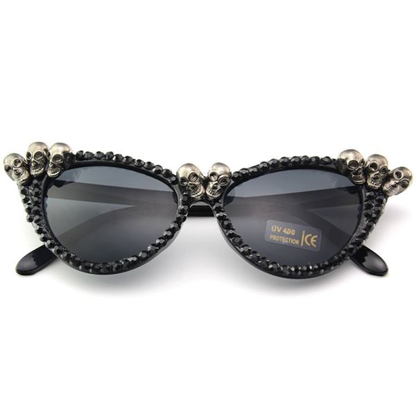 vintage rhinestone cat eye sunglasses women skull black punk sun glasses for woman party festival hip hop fashion retro style, White;black
vintage rhinestone cat eye sunglasses women skull black punk sun glasses for woman party festival hip hop fashion retro style, White;black