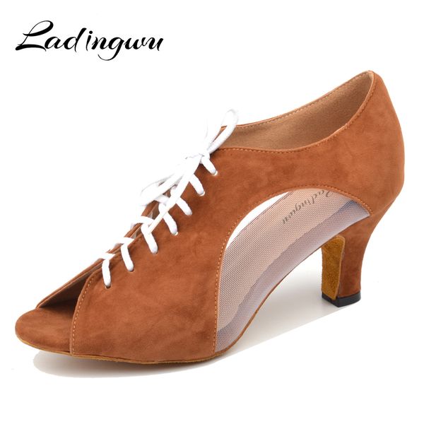 ladingwu flannel and mesh dance shoes latin woman salsa dancing shoes red women ballroom dance soft bottom heel 5/6/7cm
ladingwu flannel and mesh dance shoes latin woman salsa dancing shoes red women ballroom dance soft bottom heel 5/6/7cm