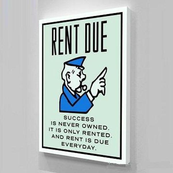 1/3 RENT DUE High Quality Handpainted Home Decor game Pop Wall Art Graffiti Oil Painting On Canvas,office art culture Multi Sizes,TY215
1/3 RENT DUE High Quality Handpainted Home Decor game Pop Wall Art Graffiti Oil Painting On Canvas,office art culture Multi Sizes,TY215