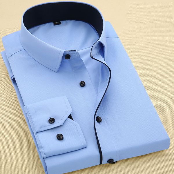 white shirt, plain white shirt, men's long-sleeved professional worker, dress, young men's business blue office shirt, White;black
white shirt, plain white shirt, men's long-sleeved professional worker, dress, young men's business blue office shirt, White;black