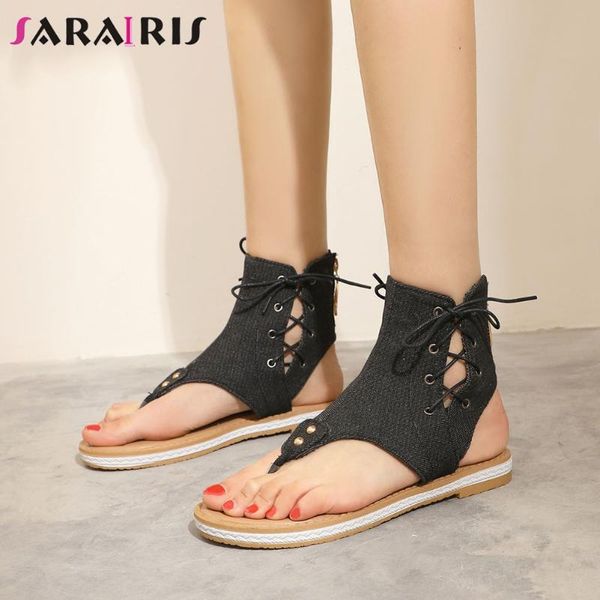sarairis casual low heels sandals new summer casual rome flat sandals women cool denim gladiator shoes woman, Black
sarairis casual low heels sandals new summer casual rome flat sandals women cool denim gladiator shoes woman, Black