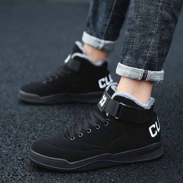 super warm winter men boots winter fashion calual men snow boots plush warm sneakers outdoor work ankle, Black
super warm winter men boots winter fashion calual men snow boots plush warm sneakers outdoor work ankle, Black