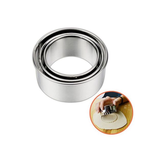 3pcs/set stainless steel set wrapper cutting maker pastry cookie tools round molds dough cutters dumplings
3pcs/set stainless steel set wrapper cutting maker pastry cookie tools round molds dough cutters dumplings