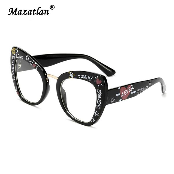 черный печатные очки рамка ladies cat eyes letters sexy мода женщин очки дизайнер большой женский, Black
черный печатные очки рамка ladies cat eyes letters sexy мода женщин очки дизайнер большой женский, Black