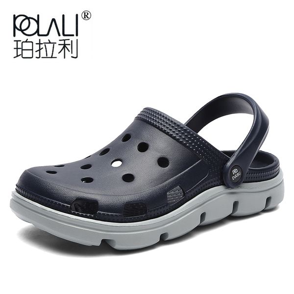 men casual shoes summer sandals mules clogs light breathable beach slippers men water shoes hollow jelly chaussure homme slipper, Black
men casual shoes summer sandals mules clogs light breathable beach slippers men water shoes hollow jelly chaussure homme slipper, Black
