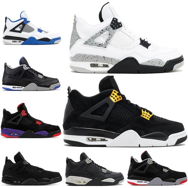 bred 4 men basketball shoes sneakers thunder white cement pure money royalty game royal 4s sports sneakers shoes size us 7-13, White;red
bred 4 men basketball shoes sneakers thunder white cement pure money royalty game royal 4s sports sneakers shoes size us 7-13, White;red