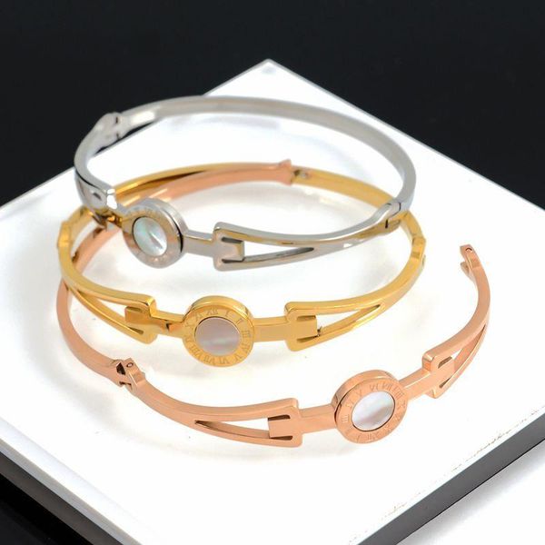 silver rose gold color white shell bracelets stainless steel hollow out roman number bracelet & bangle for women bridal pulseras, Black
silver rose gold color white shell bracelets stainless steel hollow out roman number bracelet & bangle for women bridal pulseras, Black