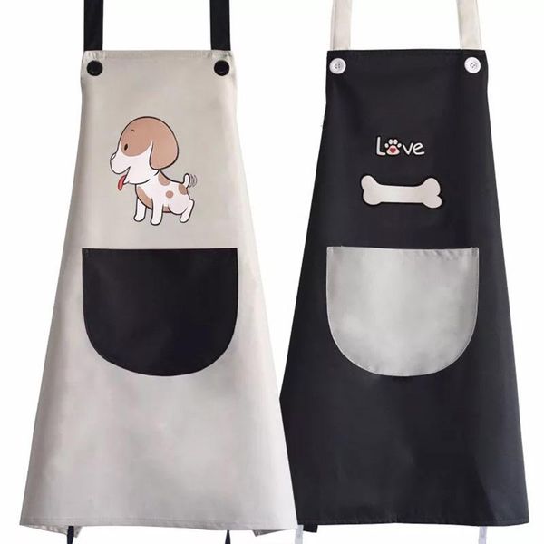 aprons kitchen cute cartoon apron waterproof and anti-oil south korean fashion male female
aprons kitchen cute cartoon apron waterproof and anti-oil south korean fashion male female