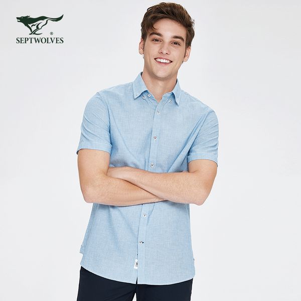 leisure septwolves goes business monochrome men's everything shirt with rkgtj