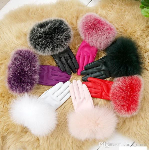 womens fox fur real lambskin gloves skin gloves leather gloves warm fashion #4045, Blue;gray
womens fox fur real lambskin gloves skin gloves leather gloves warm fashion #4045, Blue;gray