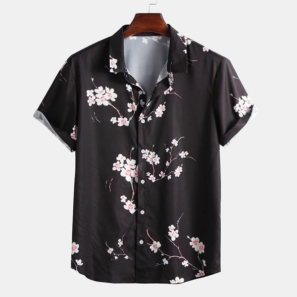 hawaiian shirt print tropical plant leaf men clothing 2018 black vintage shirts casual turn-down collar fashion 2019 korean, White;black
hawaiian shirt print tropical plant leaf men clothing 2018 black vintage shirts casual turn-down collar fashion 2019 korean, White;black
