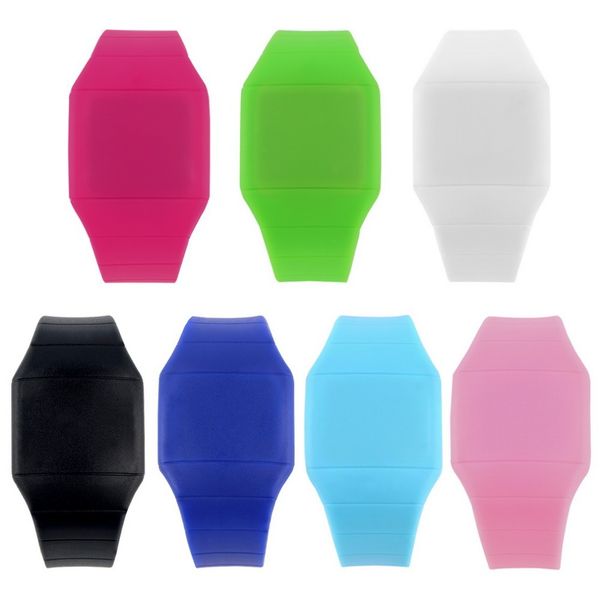 led digital touch screen jelly watch wristwatch plastic ultra-thin relogio candy color for children kids christmas gifts, Slivery;brown
led digital touch screen jelly watch wristwatch plastic ultra-thin relogio candy color for children kids christmas gifts, Slivery;brown