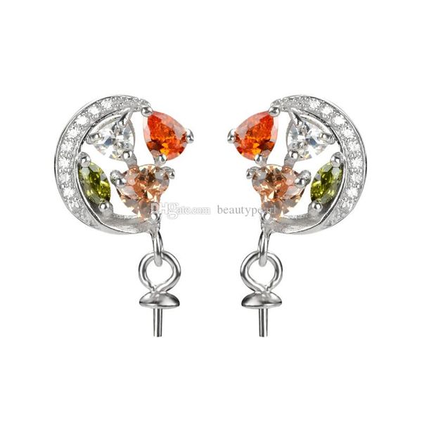 colorful cz zircon earring for women 925 sterling silver designer jewelry pearls diy gift 5 pairs, Slivery;crystal
colorful cz zircon earring for women 925 sterling silver designer jewelry pearls diy gift 5 pairs, Slivery;crystal
