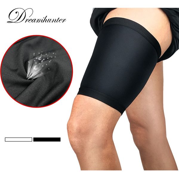 2 pieces thigh guard protector pads leg support compression bandage adjustable sleeve muscle strain pain relief sport legwarmers, Black
2 pieces thigh guard protector pads leg support compression bandage adjustable sleeve muscle strain pain relief sport legwarmers, Black