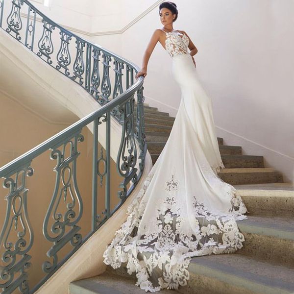 Свадебное платье "Русалка на пляже" с длинным шлейфом Vestidos de novia Простое кружевное
Свадебное платье "Русалка на пляже" с длинным шлейфом Vestidos de novia Простое кружевное