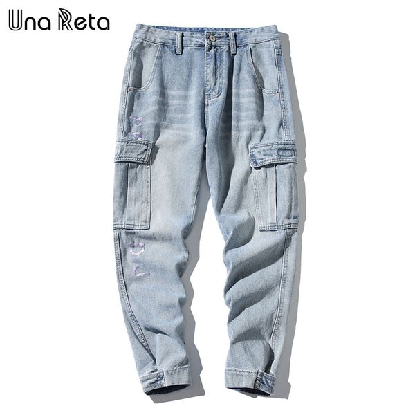 una reta jeans men fashion hip hop mens denim joggers street style elastic waist washed streetwear trousers mens jeans, Blue
una reta jeans men fashion hip hop mens denim joggers street style elastic waist washed streetwear trousers mens jeans, Blue