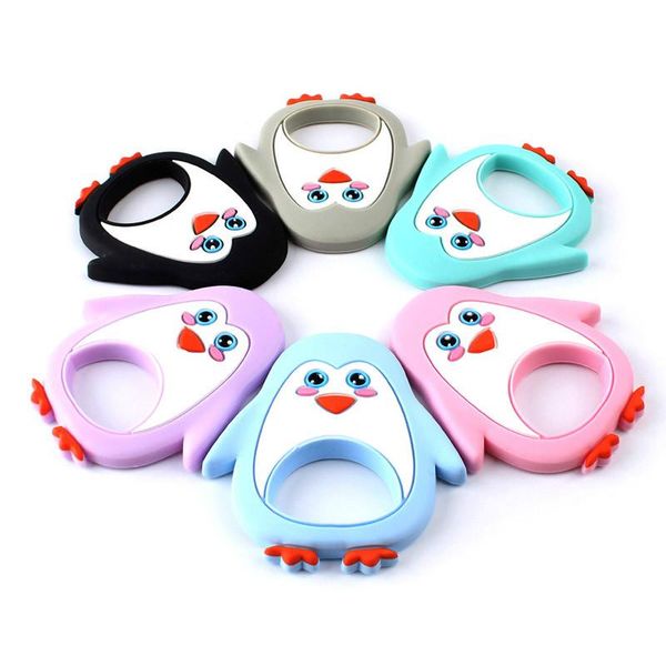 keep&grow penguin silicone baby teether cartoon animal bpa rodents teething necklace
keep&grow penguin silicone baby teether cartoon animal bpa rodents teething necklace