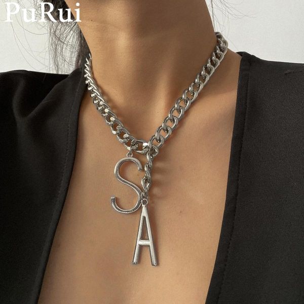purui punk hip hop сеть chocker ожерелье женщины мужчины серебро цвет письмо pedant ожерелье геометрическая заявление pmigy украшения, Silver
purui punk hip hop сеть chocker ожерелье женщины мужчины серебро цвет письмо pedant ожерелье геометрическая заявление pmigy украшения, Silver
