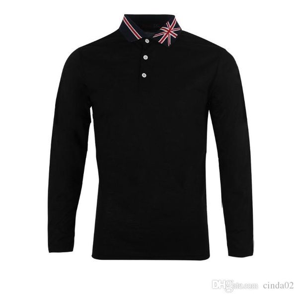 новый британский стиль три пряжки рубашка творческий флаг лацкан мода простой бизнес повседневная футболка с длинными рукавами, White;black
новый британский стиль три пряжки рубашка творческий флаг лацкан мода простой бизнес повседневная футболка с длинными рукавами, White;black