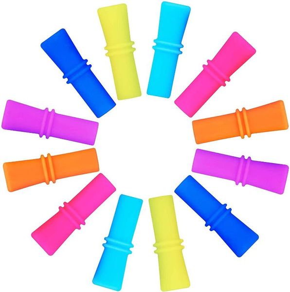 24pcs silicone straw tips multicolored grade straws tips covers only fit for 1/4 inch wide(6mm outdiameter) stainless stee
24pcs silicone straw tips multicolored grade straws tips covers only fit for 1/4 inch wide(6mm outdiameter) stainless stee