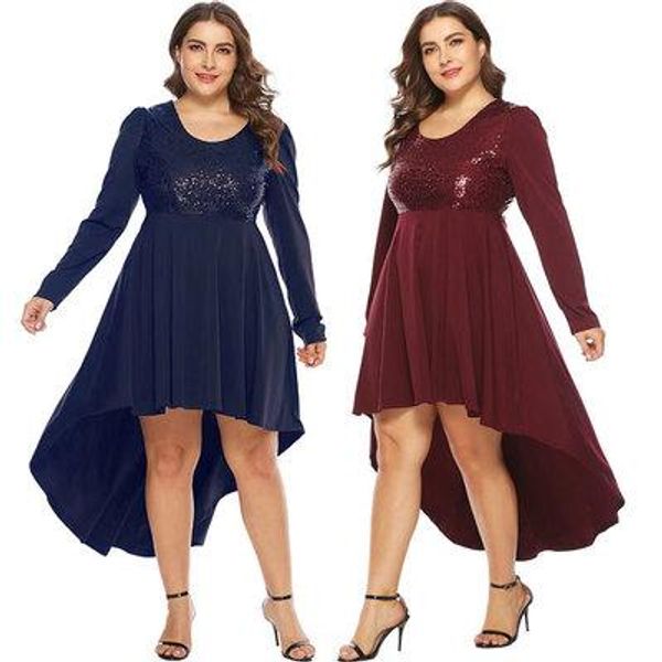 2020 new designer dress for autumn and winter plus size for european and american large women's dress dress skirt
2020 new designer dress for autumn and winter plus size for european and american large women's dress dress skirt