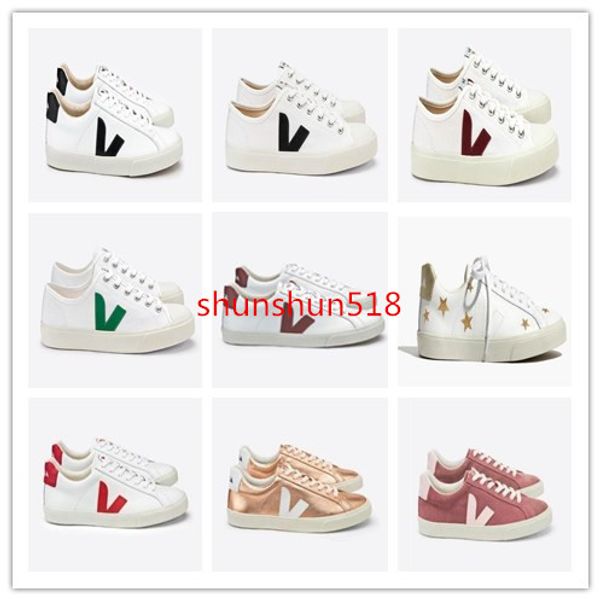 fashion veja esplar sneakers genuine leather villous dermis casual shoes mens&women luxury superstar trainer 36-45, Black
fashion veja esplar sneakers genuine leather villous dermis casual shoes mens&women luxury superstar trainer 36-45, Black