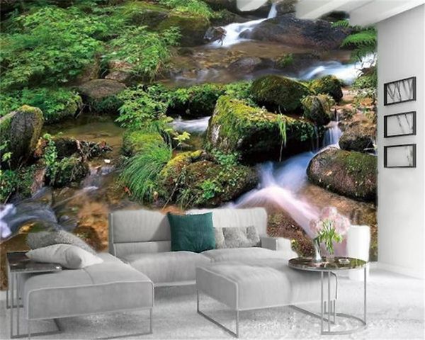 3d wallpaper beautiful forest moss stone stream water living room bedroom decoration mural wallpaper
3d wallpaper beautiful forest moss stone stream water living room bedroom decoration mural wallpaper
