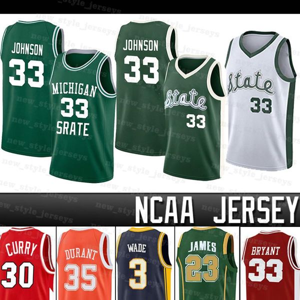 ncaa michigan state spartans 33 earvin men johnson jersey richards curry lebron wade james davidson college basketball jersey, Black;red
ncaa michigan state spartans 33 earvin men johnson jersey richards curry lebron wade james davidson college basketball jersey, Black;red