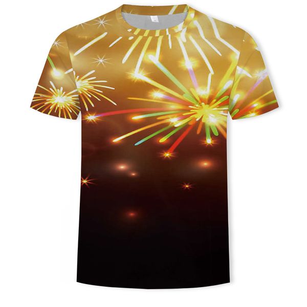 mens designer special fireworks 3d digital printing round collar short sleeve t-shirt, White;black
mens designer special fireworks 3d digital printing round collar short sleeve t-shirt, White;black
