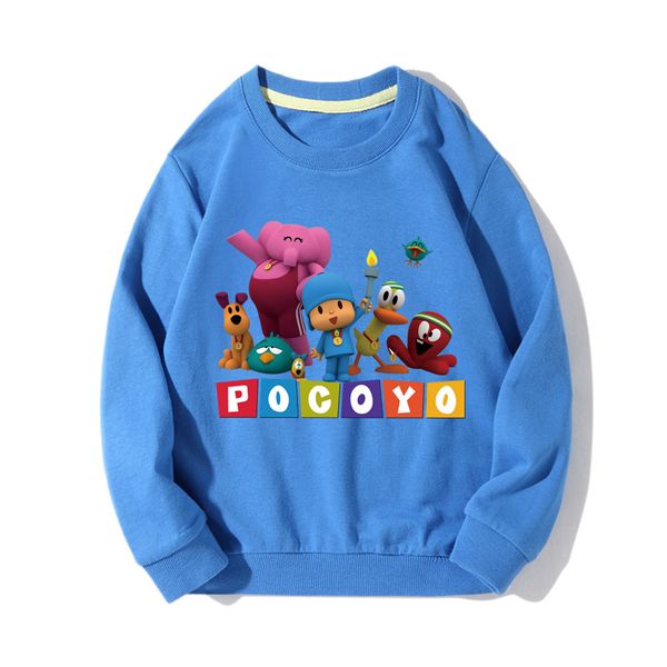 cartoon pocoyo print clothes childre spring long sleeve pullover sports sweatshirts toddler boy girls hoodies baby cotton jz080, Black
cartoon pocoyo print clothes childre spring long sleeve pullover sports sweatshirts toddler boy girls hoodies baby cotton jz080, Black