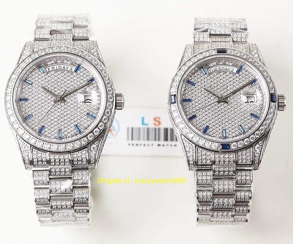 luxury mens watches diamond stable automatic day date wristwatchs sapphire glass diameter 41mm with brand box papers, Slivery;brown
luxury mens watches diamond stable automatic day date wristwatchs sapphire glass diameter 41mm with brand box papers, Slivery;brown