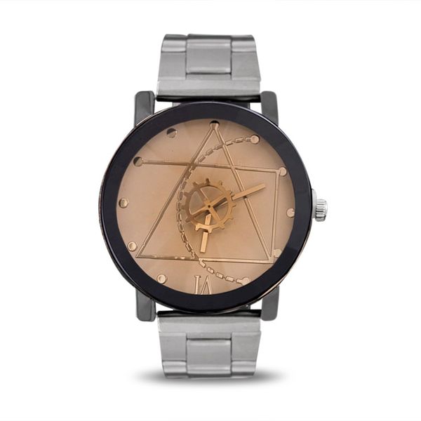 fashionable gear pointer watch vintage british style wrist watch compass dial wristwatch men women lovers quartz, Slivery;brown
fashionable gear pointer watch vintage british style wrist watch compass dial wristwatch men women lovers quartz, Slivery;brown
